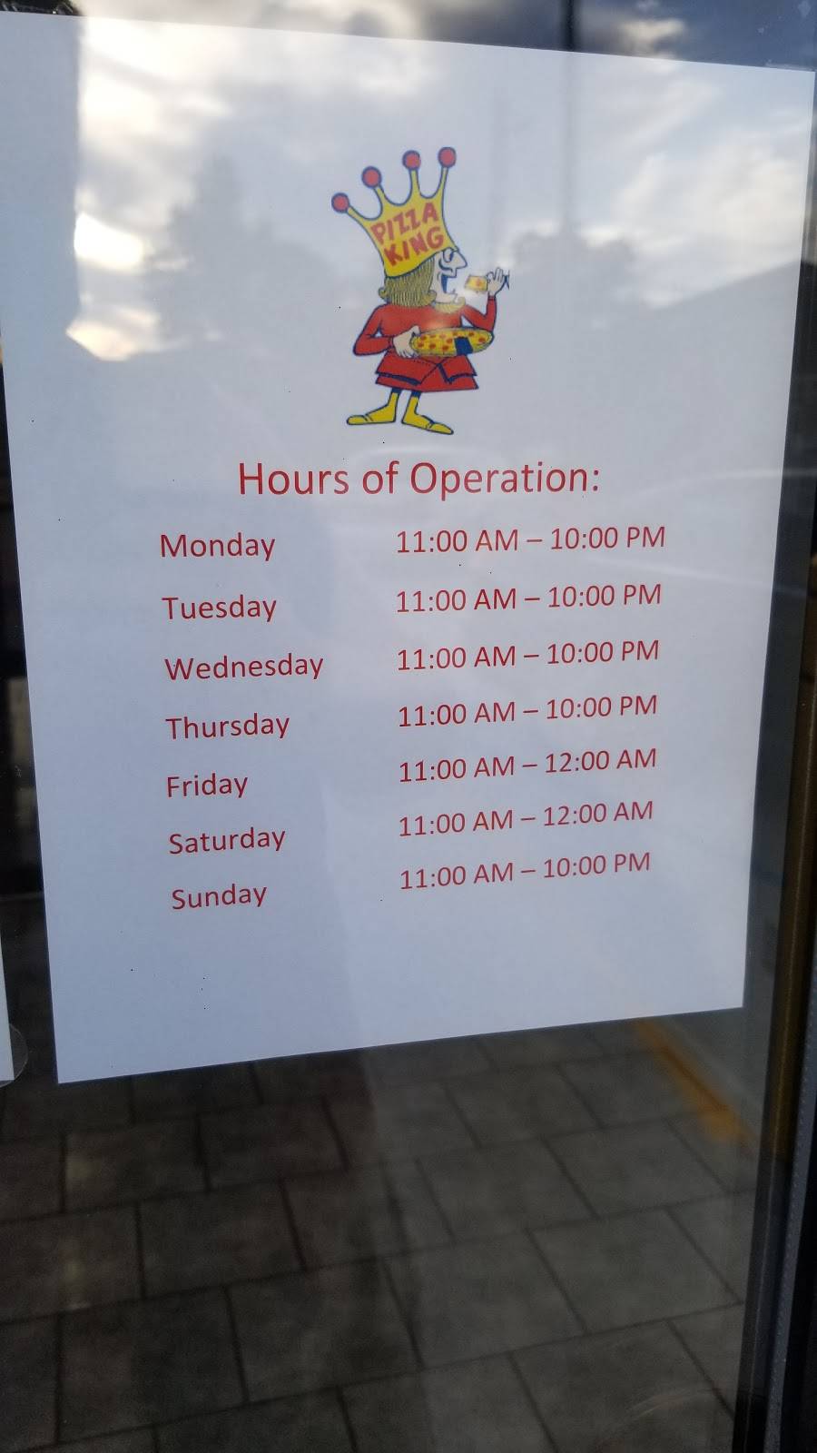 Pizza King Crawfordsville | restaurant | 1711 E Main St, Crawfordsville, IN 47933, USA | 7653072800 OR +1 765-307-2800