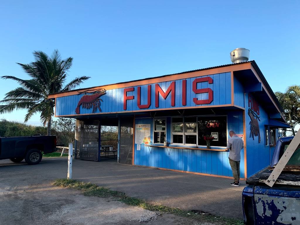 Fumis Kahuku Shrimp | restaurant | 56-777 Kamehameha Hwy, Kahuku, HI 96731, USA | 8082328881 OR +1 808-232-8881