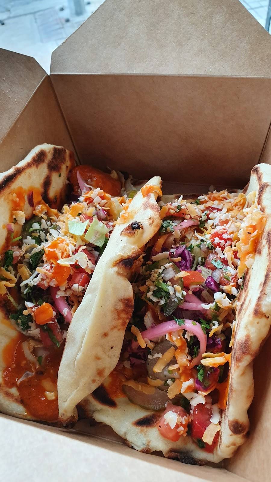 The Bollywood Tacos | restaurant | 36 Simcoe St N, Oshawa, ON L1G 4S1, Canada | 9055765030 OR +1 905-576-5030