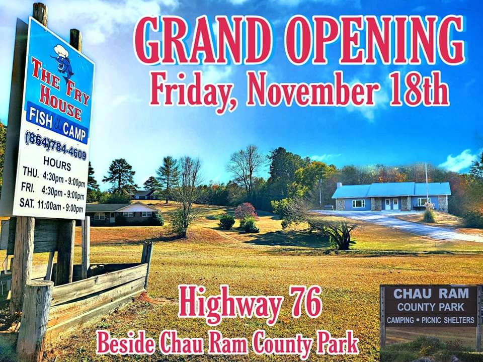 The Fry House Fish Camp | restaurant | 1101 Chau Ram Park Rd, Westminster, SC 29693, USA | 8647844609 OR +1 864-784-4609