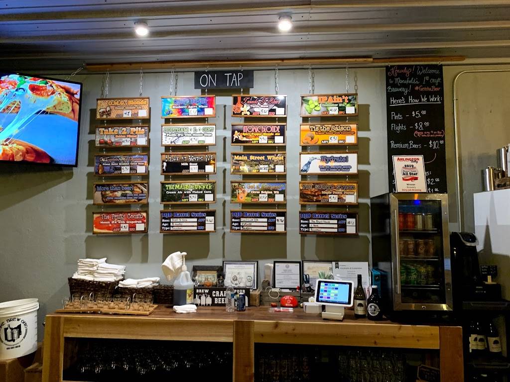Dirty Job Brewing | restaurant | 117 N Main St, Mansfield, TX 76063, USA | 6825181791 OR +1 682-518-1791