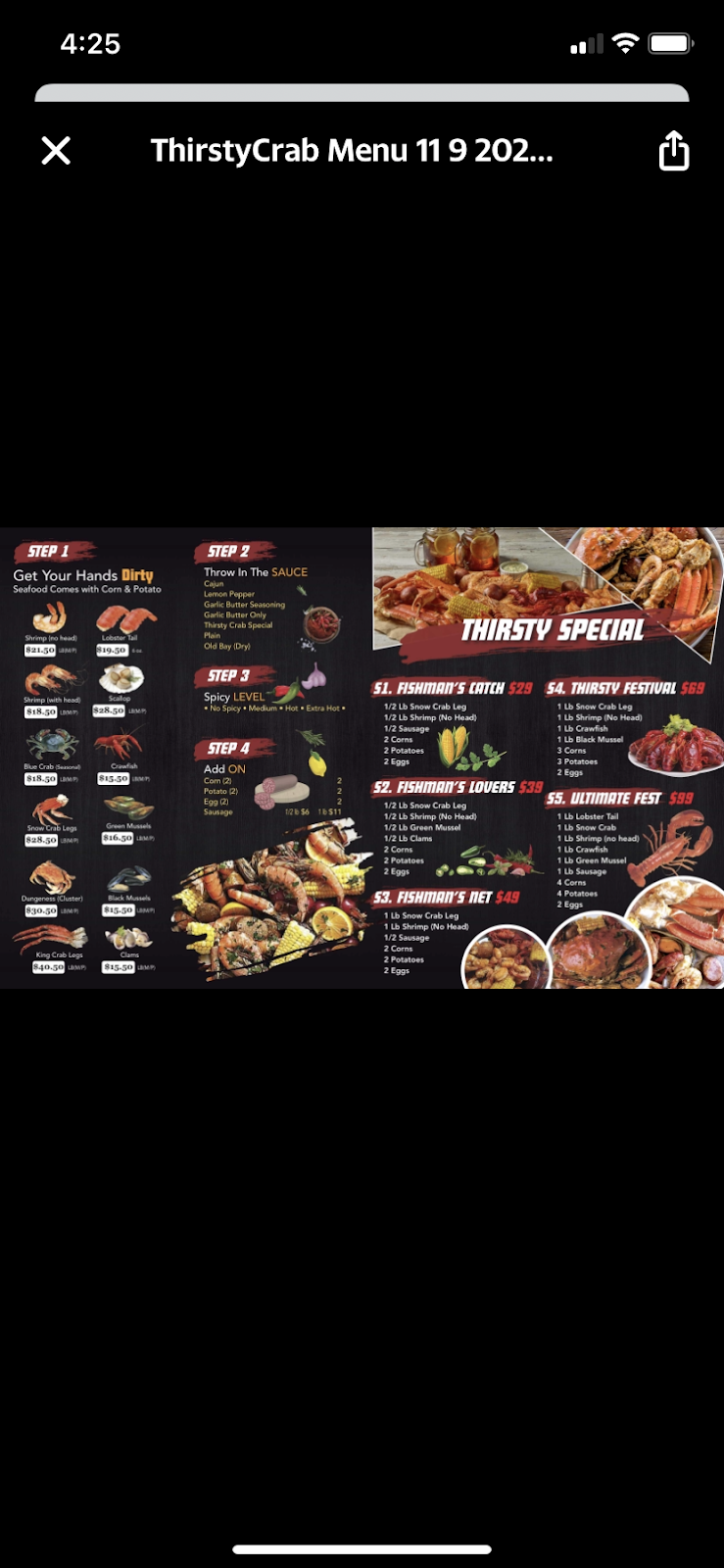 Thirsty Crab | restaurant | 1482 Old York Rd, Abington, PA 19001, USA | 2152775282 OR +1 215-277-5282