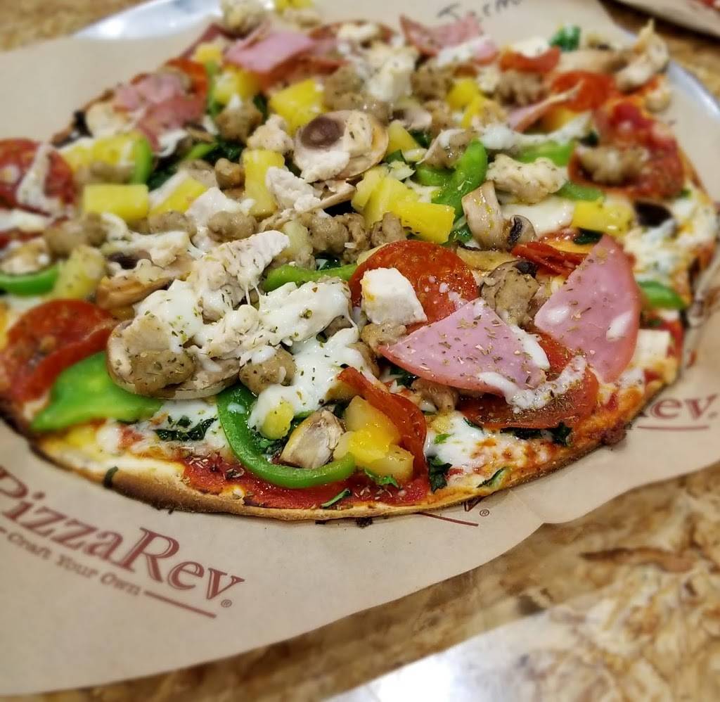 PizzaRev | meal delivery | Round Rock, 200 University Blvd, Round Rock, TX 78665, USA | 5128692321 OR +1 512-869-2321
