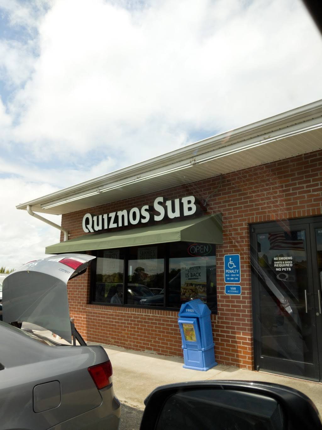 Quiznos | restaurant | 2883 State Rte 903, Bracey, VA 23919, USA | 4346895000 OR +1 434-689-5000