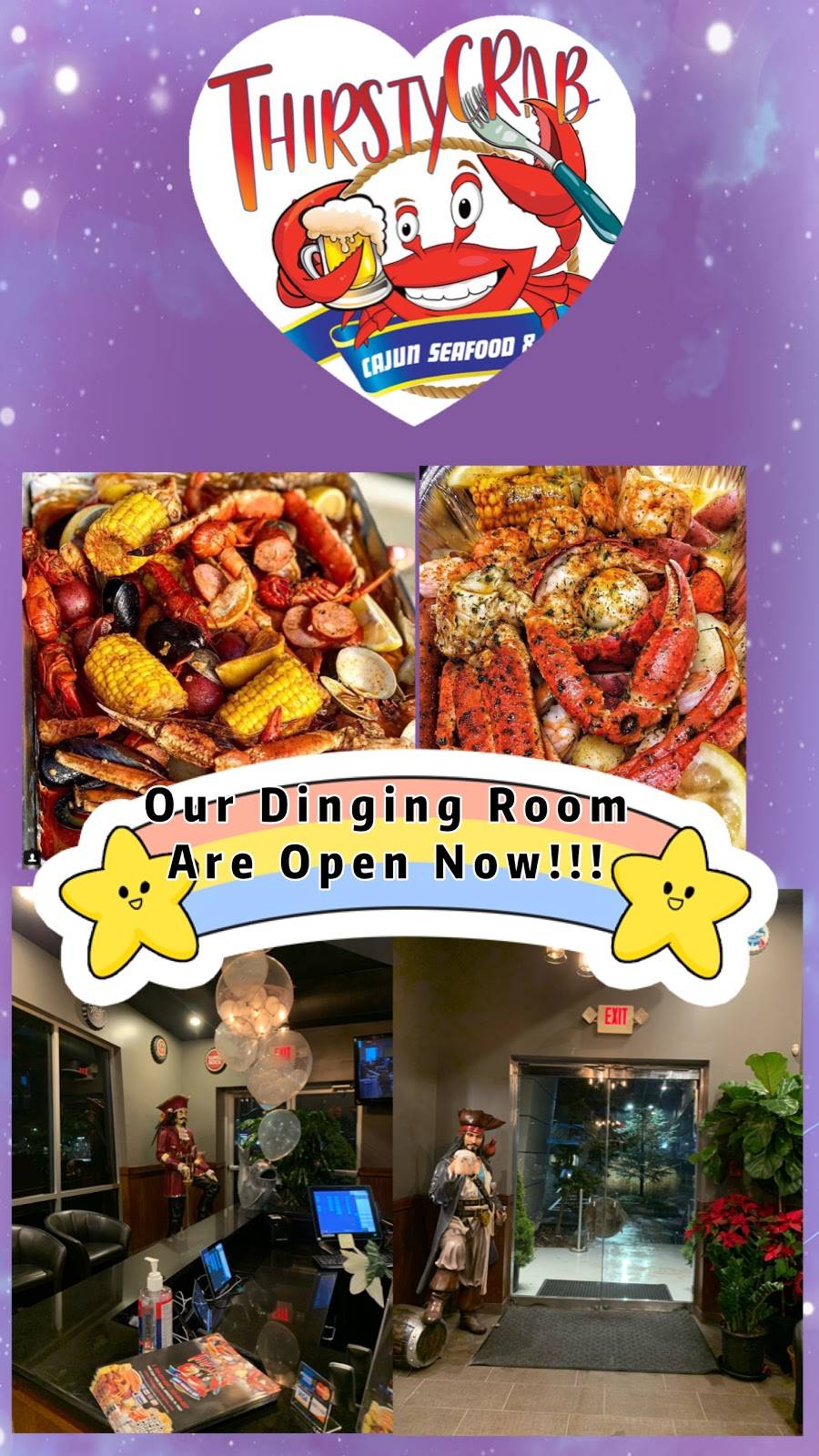 Thirsty Crab | restaurant | 1482 Old York Rd, Abington, PA 19001, USA | 2152775282 OR +1 215-277-5282