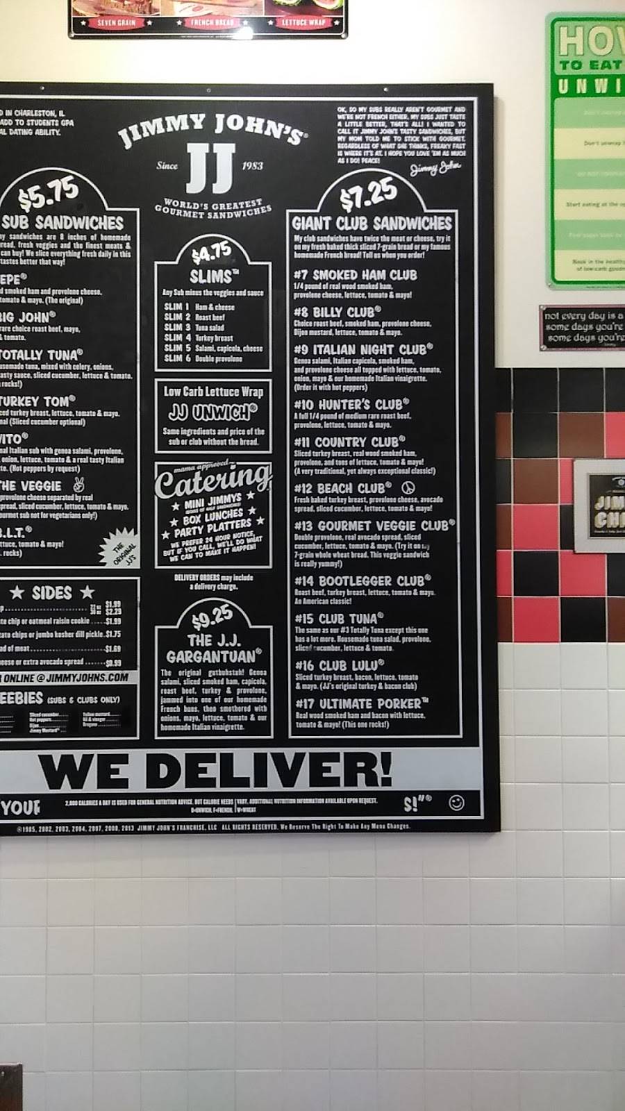 Jimmy Johns | meal delivery | 2293 N Germantown Pkwy Suite 101, Cordova, TN 38016, USA | 9013718510 OR +1 901-371-8510