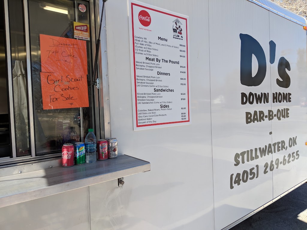 Ds Down Home Bar B Que | restaurant | 823 W 11th Ave, Stillwater, OK 74074, USA | 4052696255 OR +1 405-269-6255