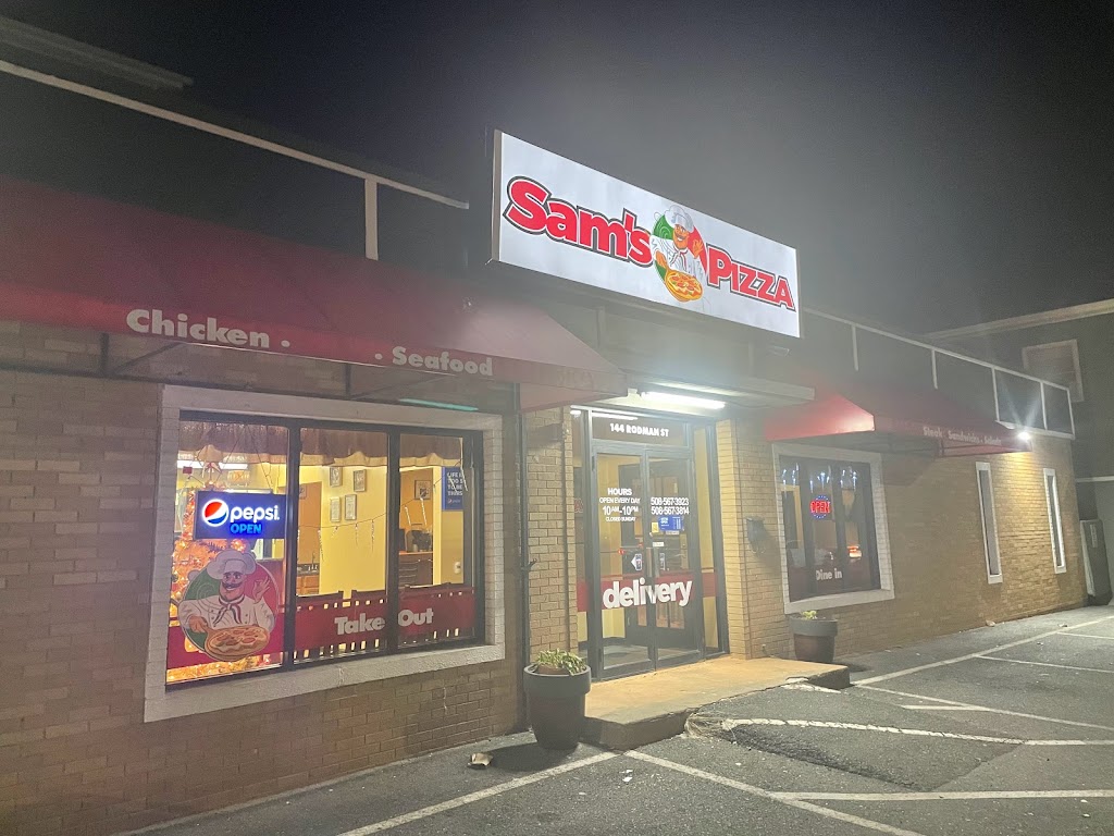 Sams Pizza | meal delivery | 144 Rodman St, Fall River, MA 02721, USA | 5085673923 OR +1 508-567-3923