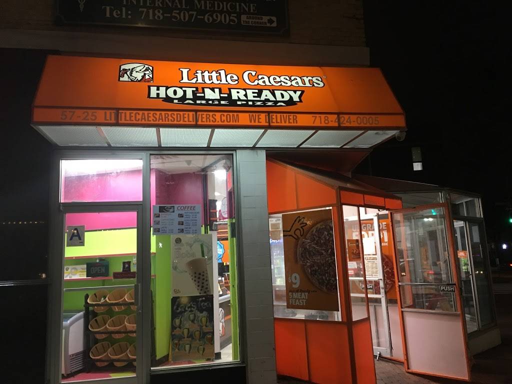 Little Caesars Pizza | meal takeaway | 57-25 Roosevelt Ave, Woodside, NY 11377, USA | 7184240005 OR +1 718-424-0005