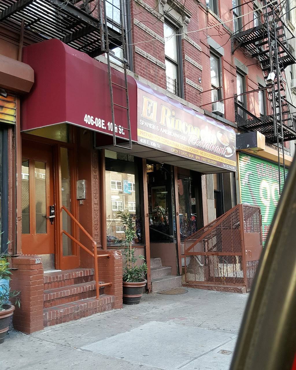 El Rinconcito | restaurant | 408 E 10th St, New York, NY 10009, USA | 2122541381 OR +1 212-254-1381