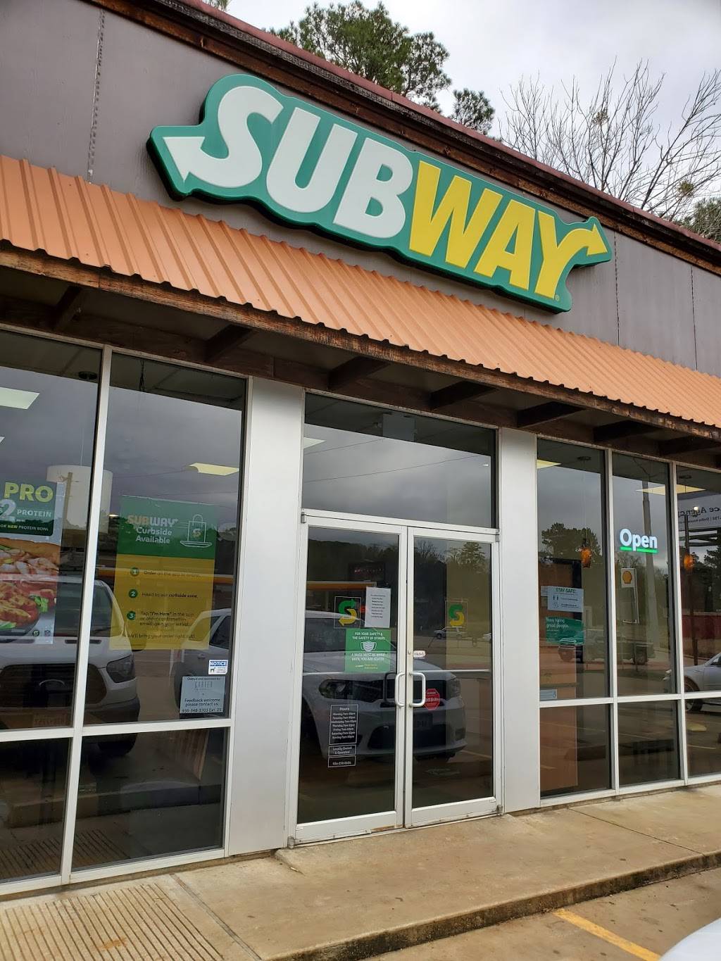 Subway | restaurant | 210 US-96, San Augustine, TX 75972, USA | 9362885077 OR +1 936-288-5077