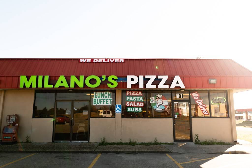 Milanos Pizza | restaurant | 101 E Main St, Gun Barrel City, TX 75156, USA | 9038872275 OR +1 903-887-2275