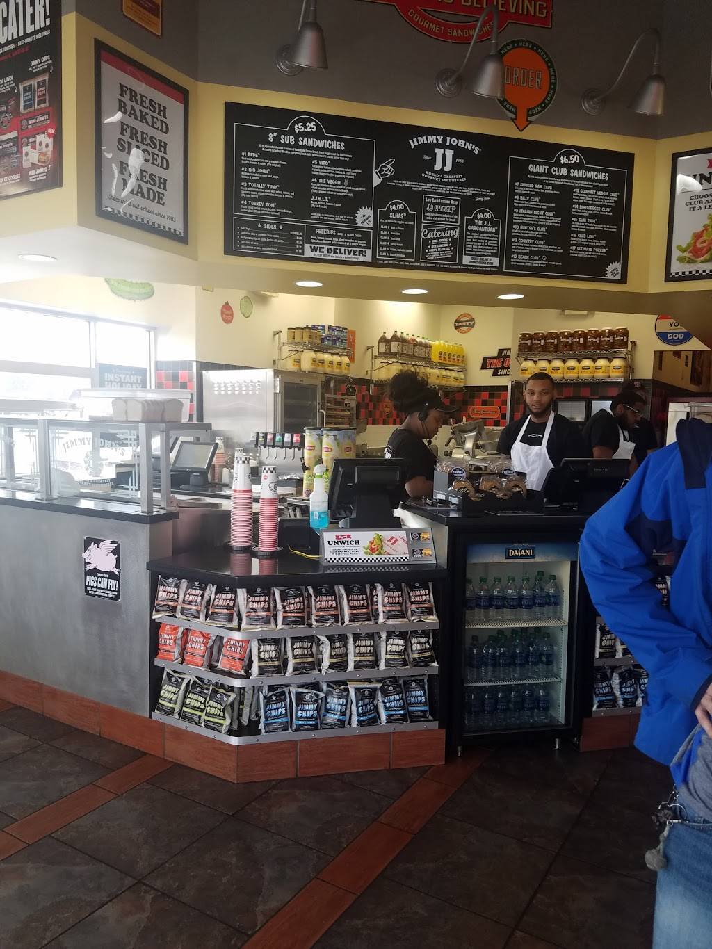 Jimmy Johns | meal delivery | 2293 N Germantown Pkwy Suite 101, Cordova, TN 38016, USA | 9013718510 OR +1 901-371-8510