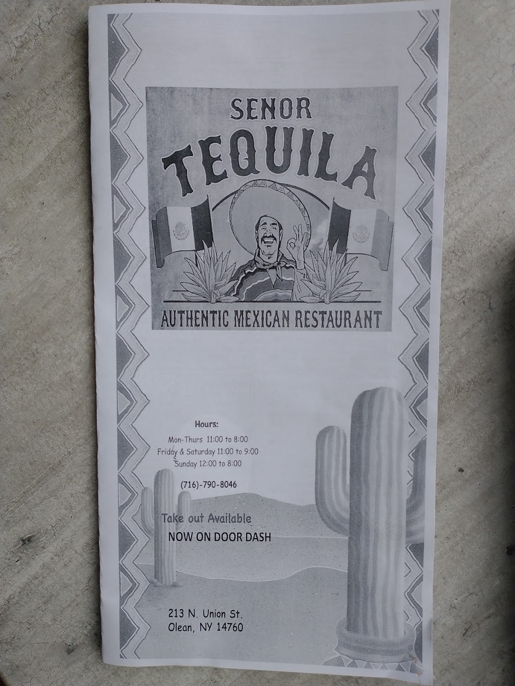 Señor Tequila | restaurant | 213 N Union St, Olean, NY 14760, USA | 7167908046 OR +1 716-790-8046
