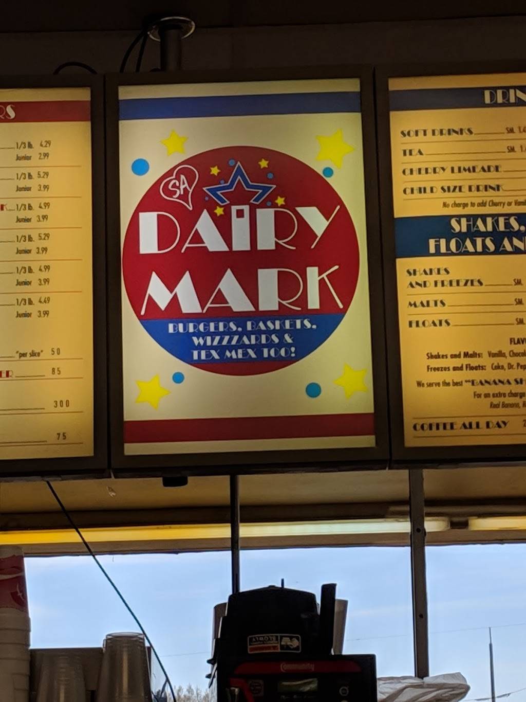 Dairy Mark | restaurant | 1010 TX-21, San Augustine, TX 75972, USA | 9362751105 OR +1 936-275-1105