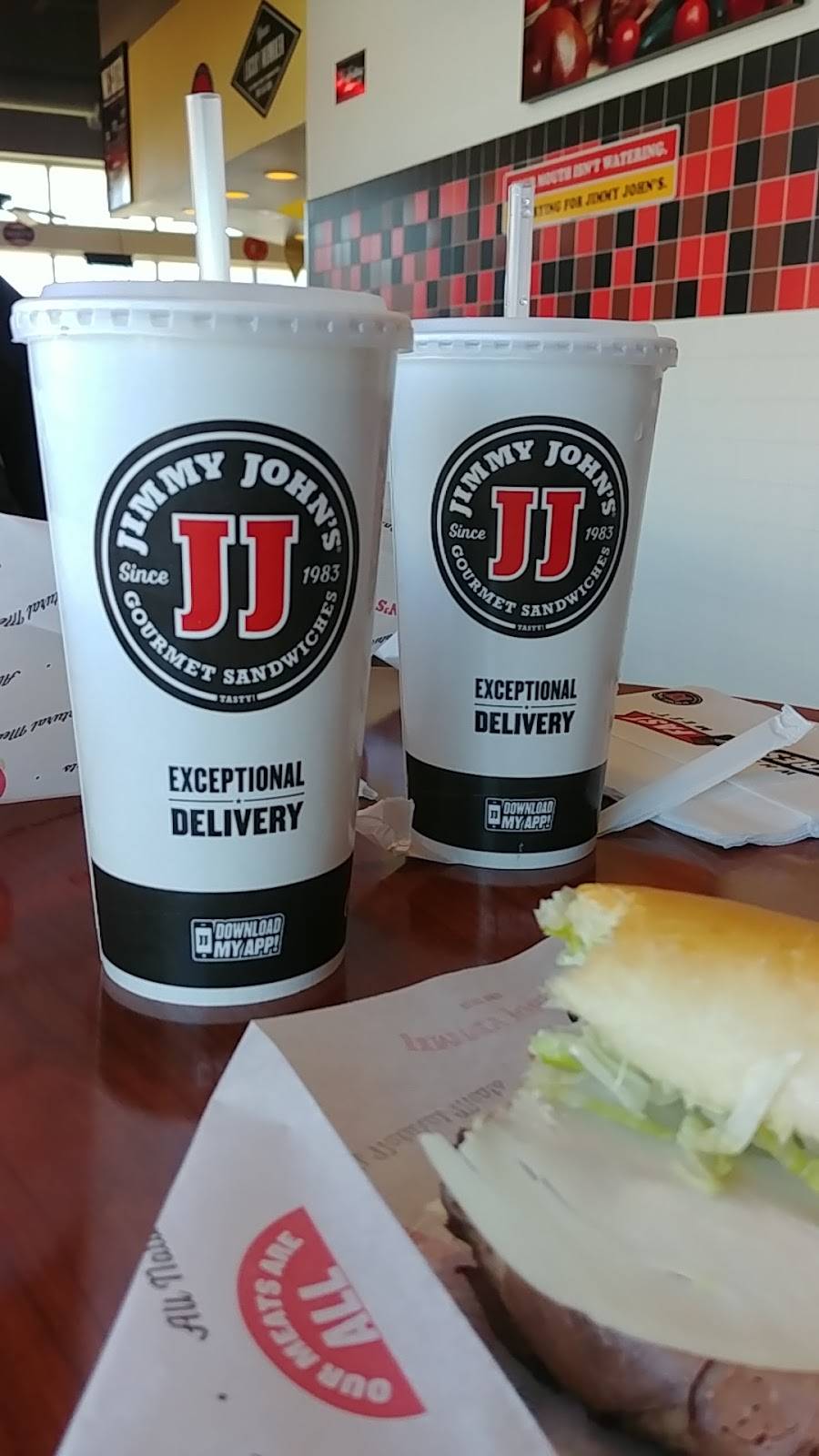 Jimmy Johns | meal delivery | 1910 Victory Dr, Liberty, MO 64068, USA | 8167817999 OR +1 816-781-7999
