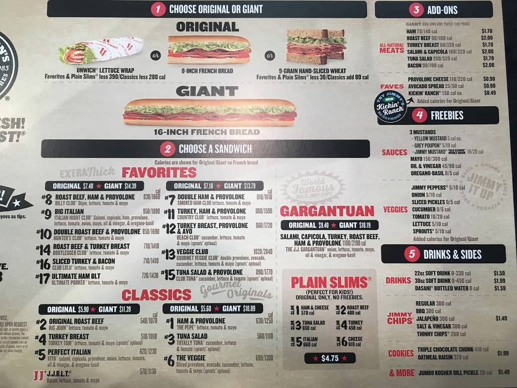 Jimmy Johns | meal delivery | 519 S Jefferson Ave, Lebanon, MO 65536, USA | 4179913553 OR +1 417-991-3553