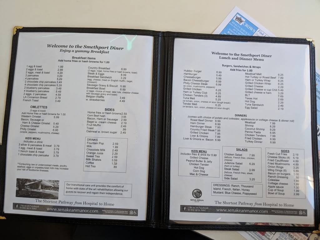Smethport Diner | restaurant | 423 W Main St, Smethport, PA 16749, USA | 8148872023 OR +1 814-887-2023