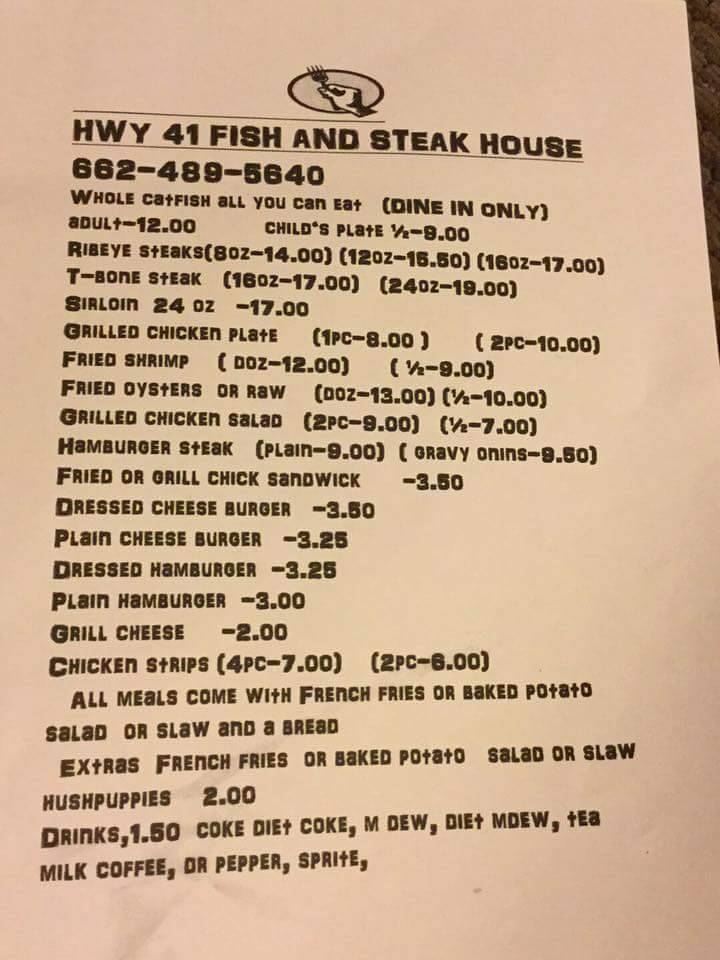 Terrys Place | restaurant | 4390 MS-41, Pontotoc, MS 38863, USA | 6624895640 OR +1 662-489-5640