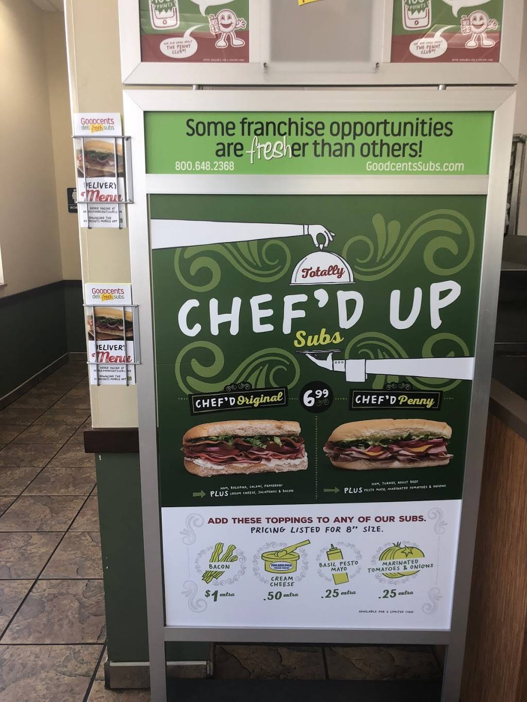 Goodcents Deli Fresh Subs | meal delivery | 6250 Johnson Dr, Mission, KS 66202, USA | 9137226454 OR +1 913-722-6454
