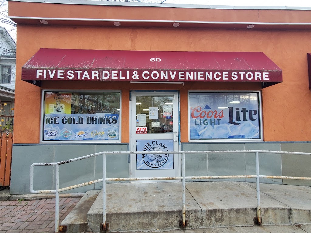 5 Star Deli & Convenience Store | restaurant | 60 Oak St, Binghamton, NY 13905, USA | 6076770107 OR +1 607-677-0107