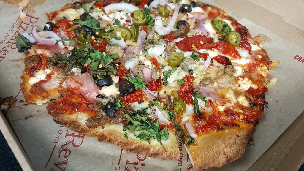 PizzaRev | meal delivery | Round Rock, 200 University Blvd, Round Rock, TX 78665, USA | 5128692321 OR +1 512-869-2321