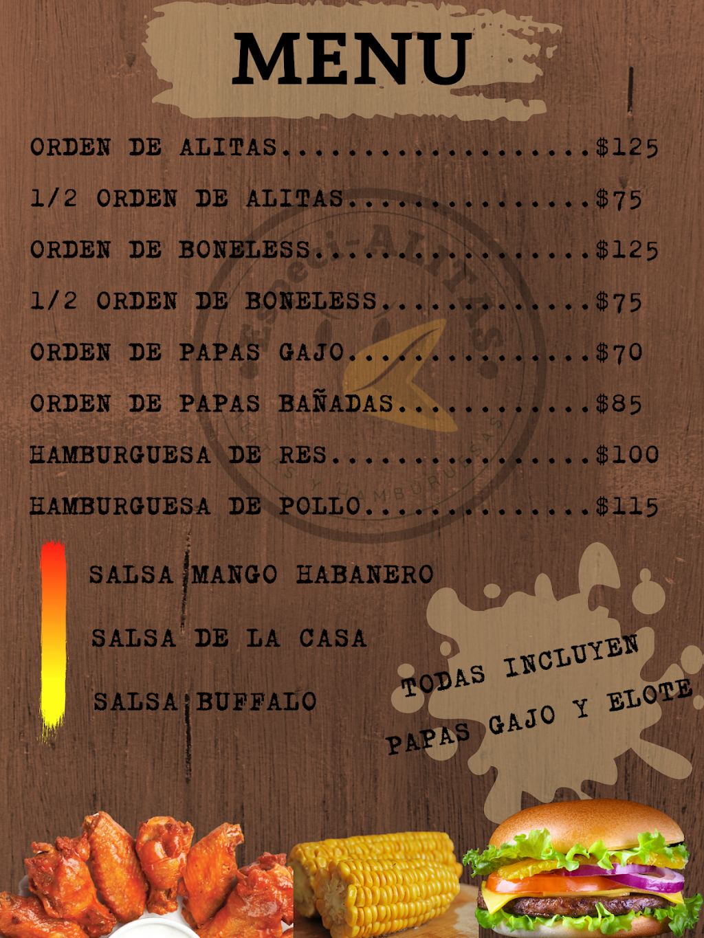 Especi Alitas | restaurant | Medusa 505, 67350 Cd de Allende, N.L., Mexico | 8261279129 OR +52 826 127 9129
