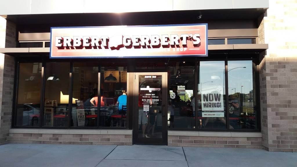 Erbert and Gerberts | meal delivery | 3505 Lincoln Way, Ames, IA 50014, USA | 5152920000 OR +1 515-292-0000