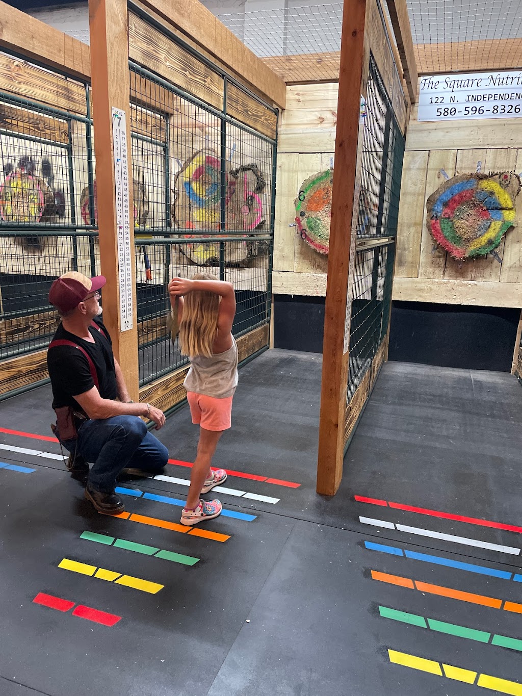 Enid Axe Throwing | cafe | 104 N Independence St, Enid, OK 73701, USA | 5804846418 OR +1 580-484-6418